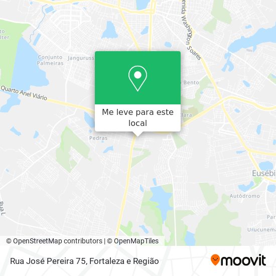 Rua José Pereira 75 mapa