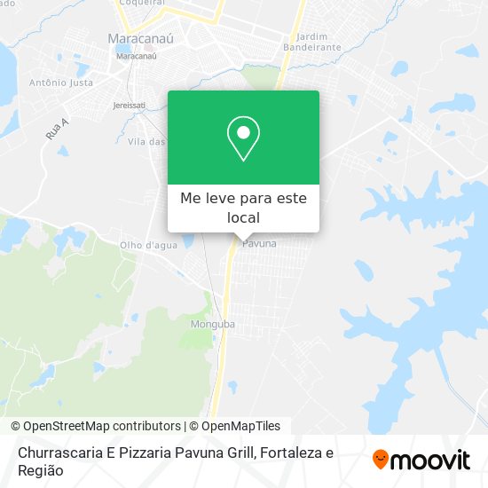 Churrascaria E Pizzaria Pavuna Grill mapa