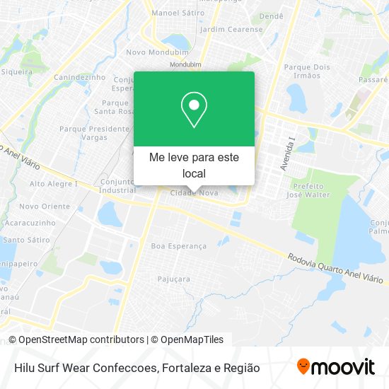 Hilu Surf Wear Confeccoes mapa