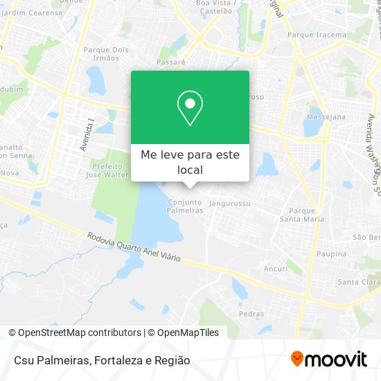 Csu Palmeiras mapa