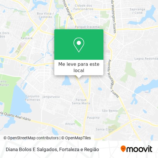 Diana Bolos E Salgados mapa