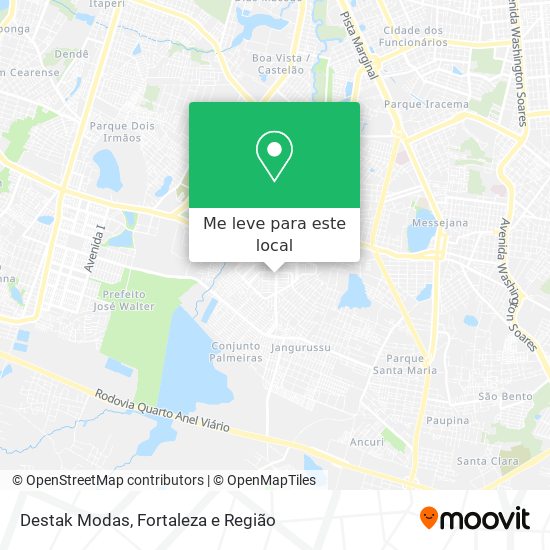 Destak Modas mapa