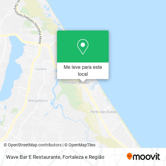 Wave Bar E Restaurante mapa