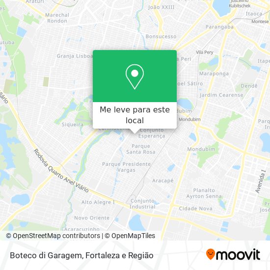 Boteco di Garagem mapa