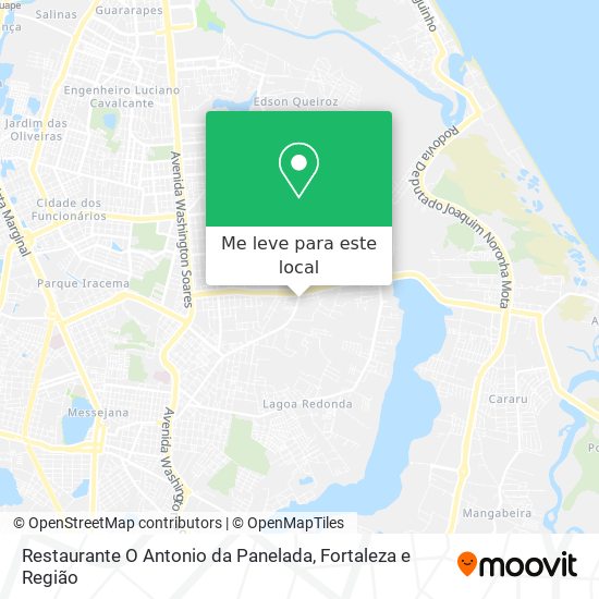 Restaurante O Antonio da Panelada mapa