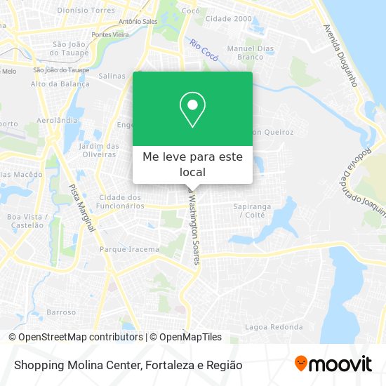 Shopping Molina Center mapa