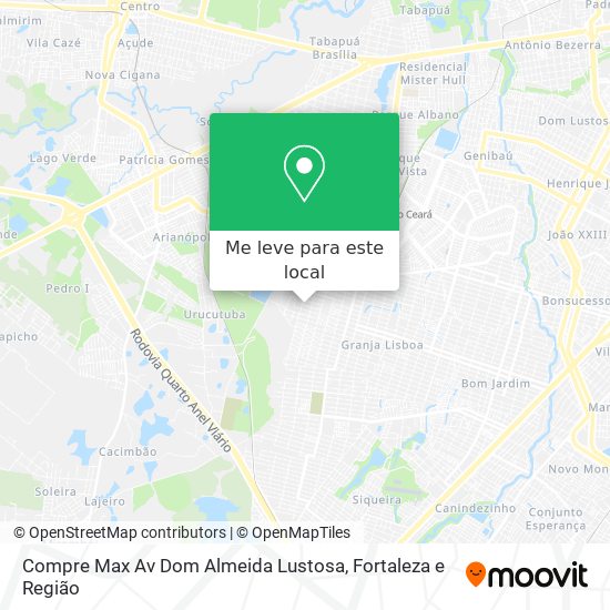 Compre Max Av Dom Almeida Lustosa mapa