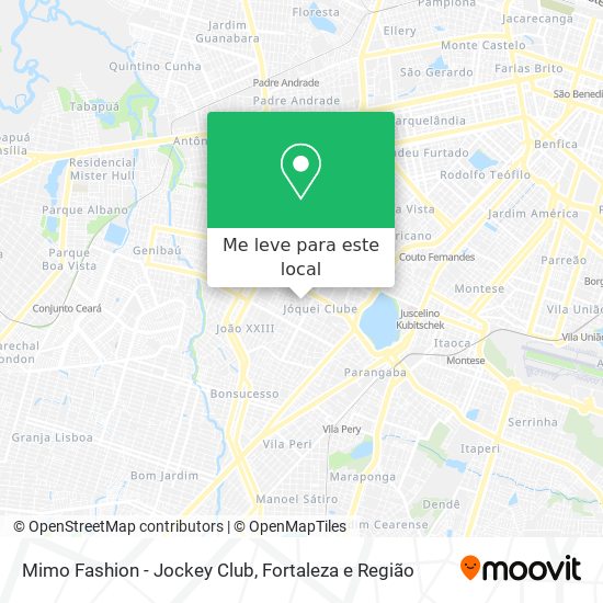 Mimo Fashion - Jockey Club mapa