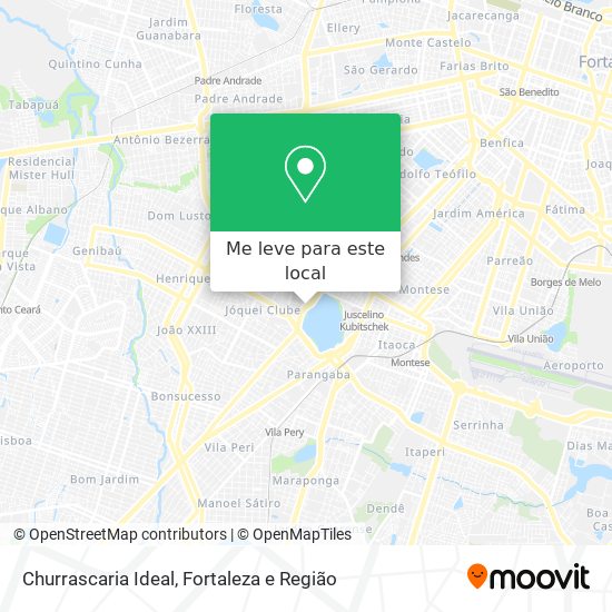 Churrascaria Ideal mapa