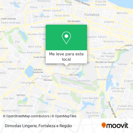 Dimodas Lingerie mapa