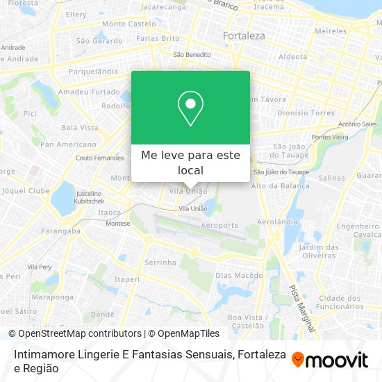Intimamore Lingerie E Fantasias Sensuais mapa