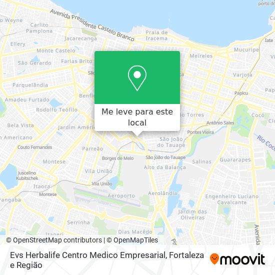 Evs Herbalife Centro Medico Empresarial mapa