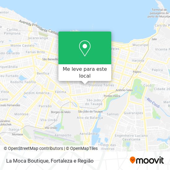 La Moca Boutique mapa