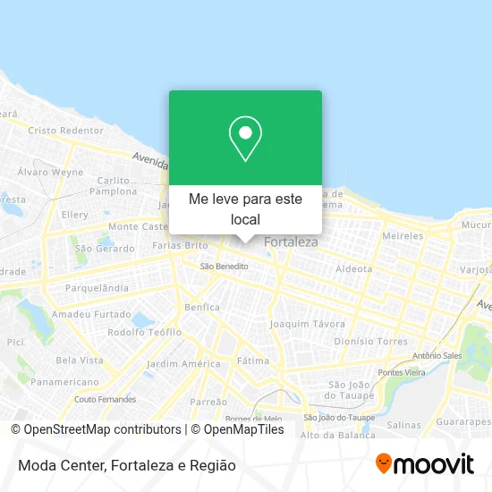 Moda Center mapa