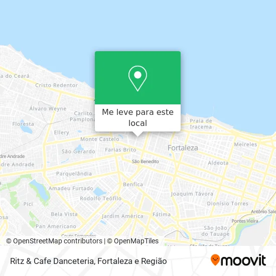 Ritz & Cafe Danceteria mapa