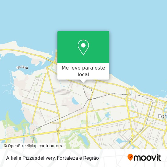 Alfielle Pizzasdelivery mapa