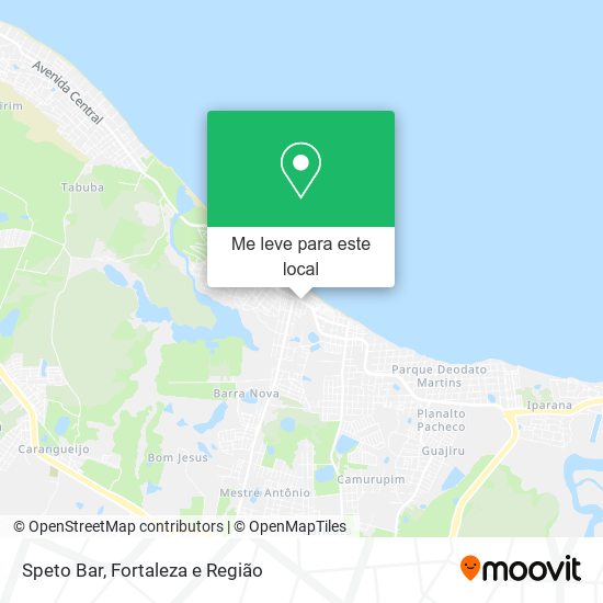 Speto Bar mapa