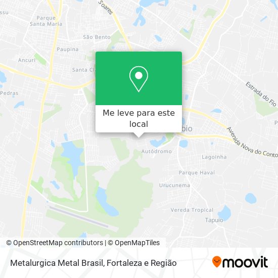 Metalurgica Metal Brasil mapa