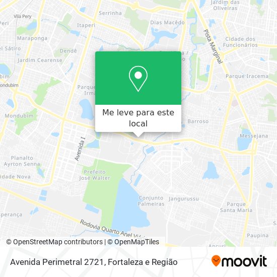 Avenida Perimetral 2721 mapa