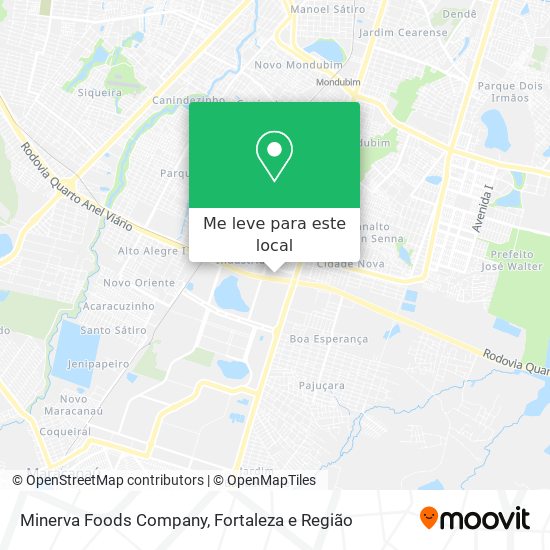 Minerva Foods Company mapa