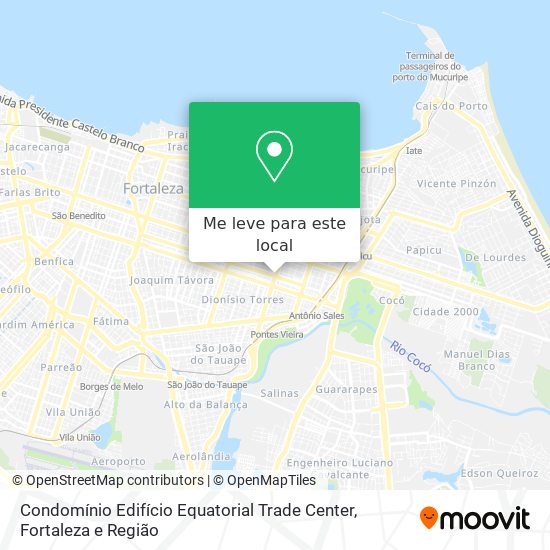 Condomínio Edifício Equatorial Trade Center mapa