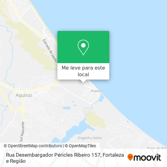 Rua Desembargador Péricles Ribeiro 157 mapa