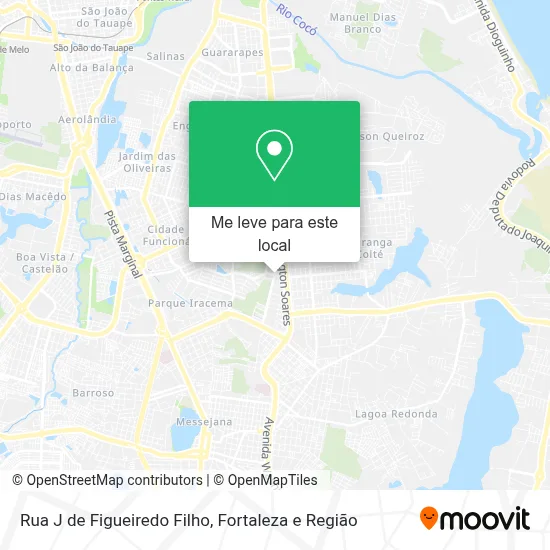 Rua J de Figueiredo Filho mapa