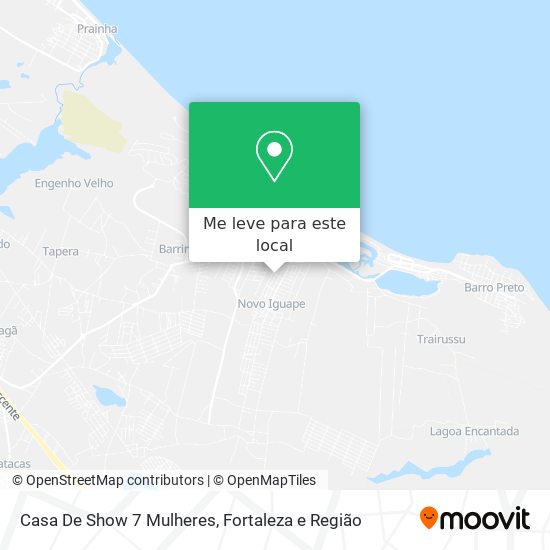 Casa De Show 7 Mulheres mapa