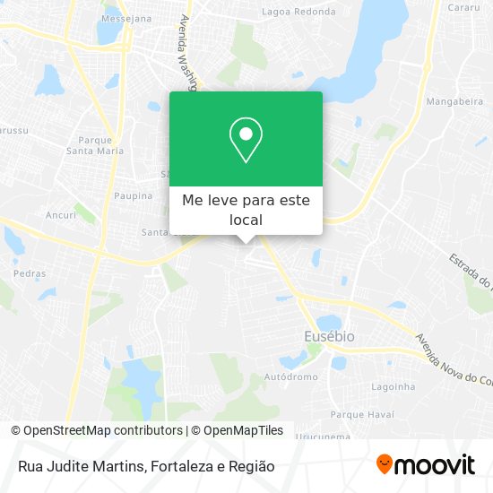 Rua Judite Martins mapa