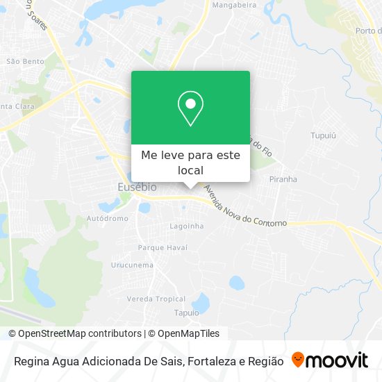 Regina Agua Adicionada De Sais mapa