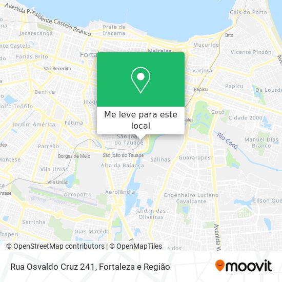Rua Osvaldo Cruz 241 mapa