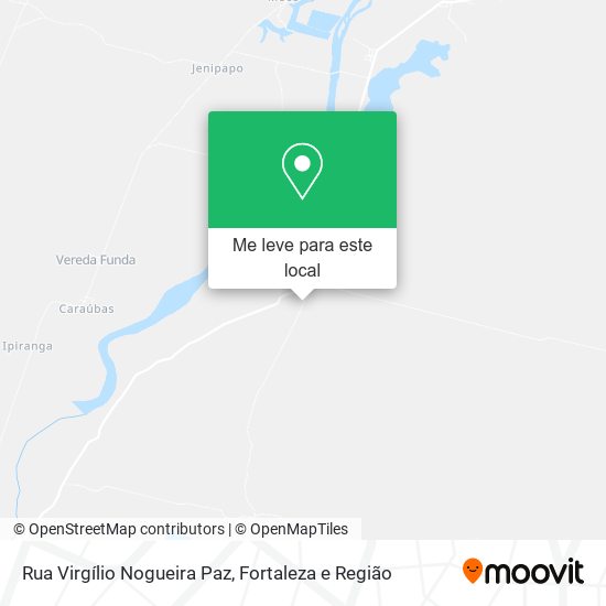 Rua Virgílio Nogueira Paz mapa