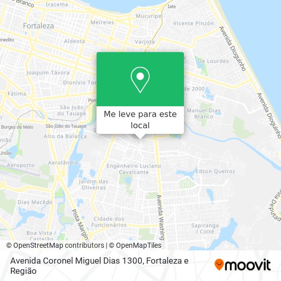 Avenida Coronel Miguel Dias 1300 mapa