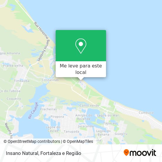 Insano Natural mapa