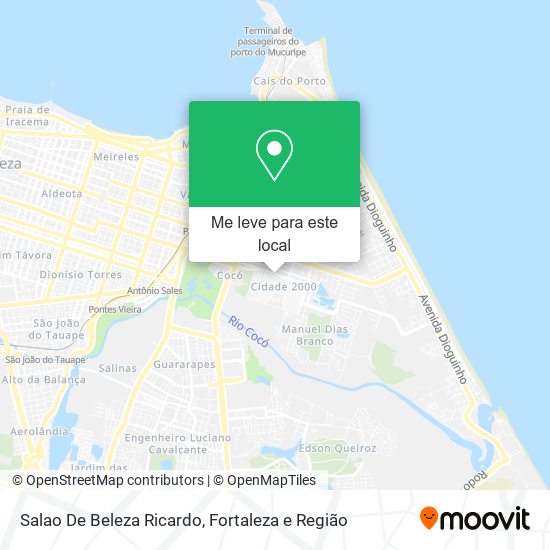 Salao De Beleza Ricardo mapa