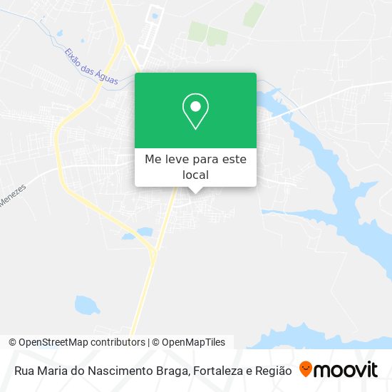 Rua Maria do Nascimento Braga mapa