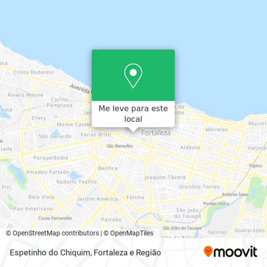 Espetinho do Chiquim mapa