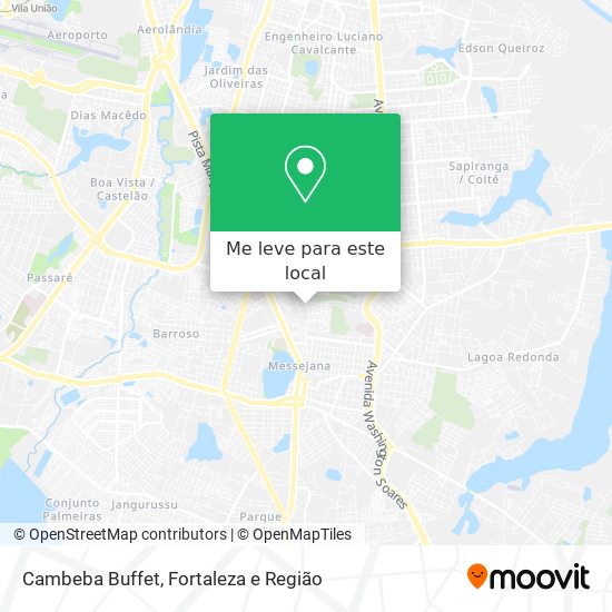 Cambeba Buffet mapa