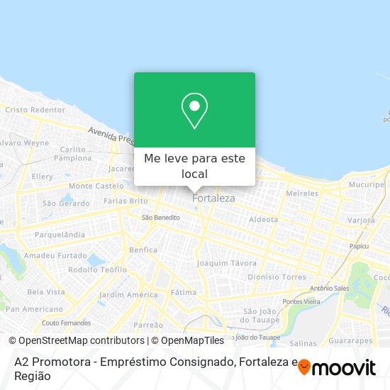 A2 Promotora - Empréstimo Consignado mapa