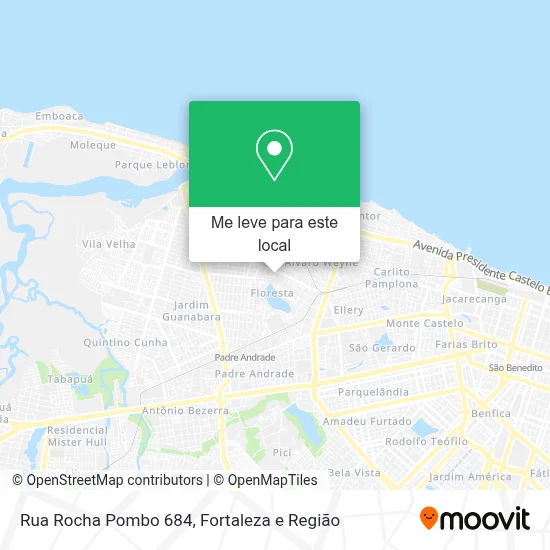 Rua Rocha Pombo 684 mapa