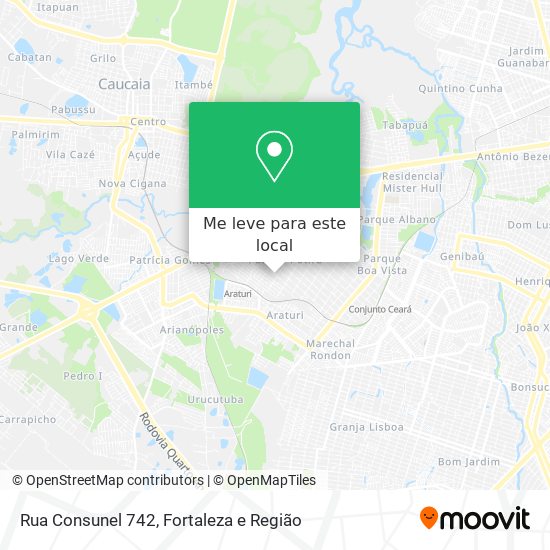 Rua Consunel 742 mapa