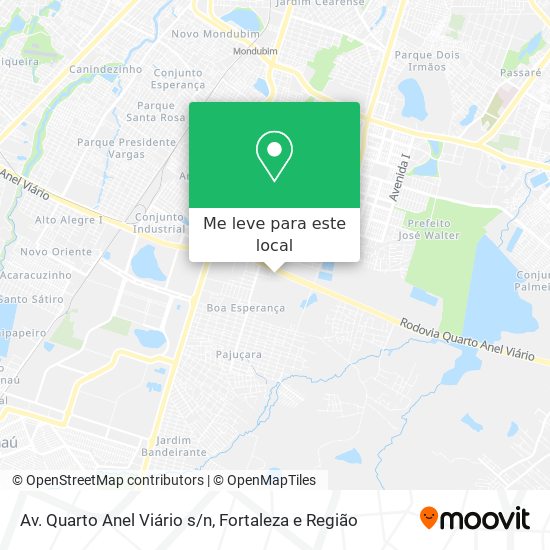 Av. Quarto Anel Viário s/n mapa