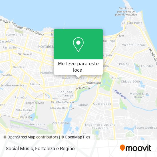 Social Music mapa