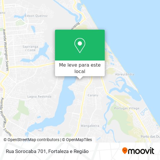 Rua Sorocaba 701 mapa
