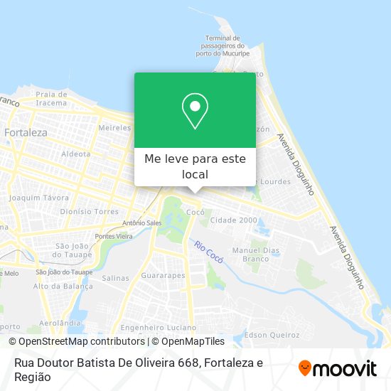 Rua Doutor Batista De Oliveira 668 mapa