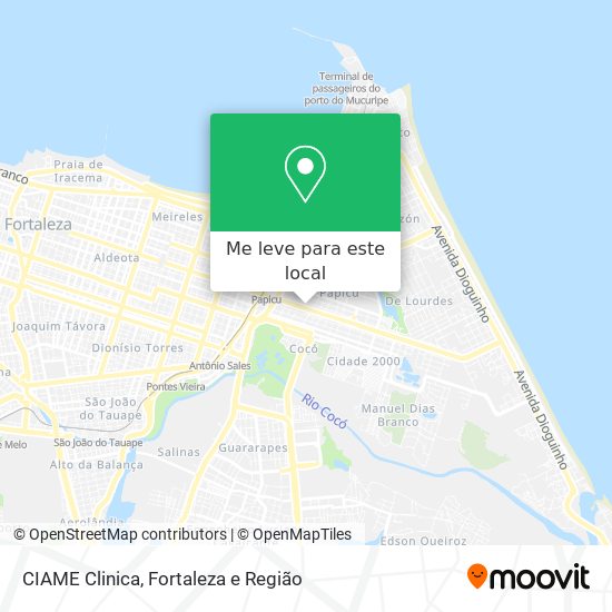 CIAME Clinica mapa