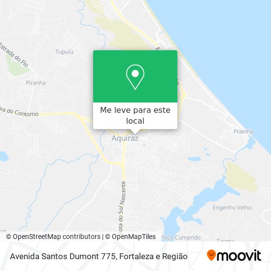 Avenida Santos Dumont 775 mapa