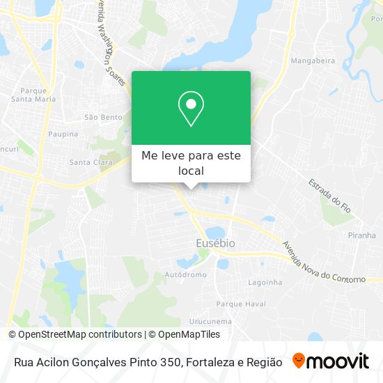 Rua Acilon Gonçalves Pinto 350 mapa