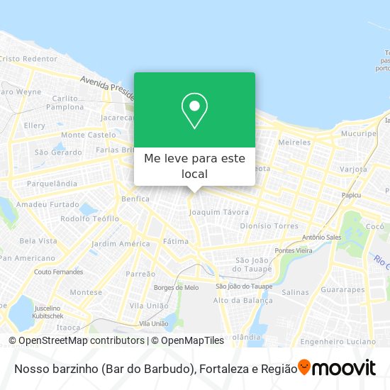 Nosso barzinho (Bar do Barbudo) mapa