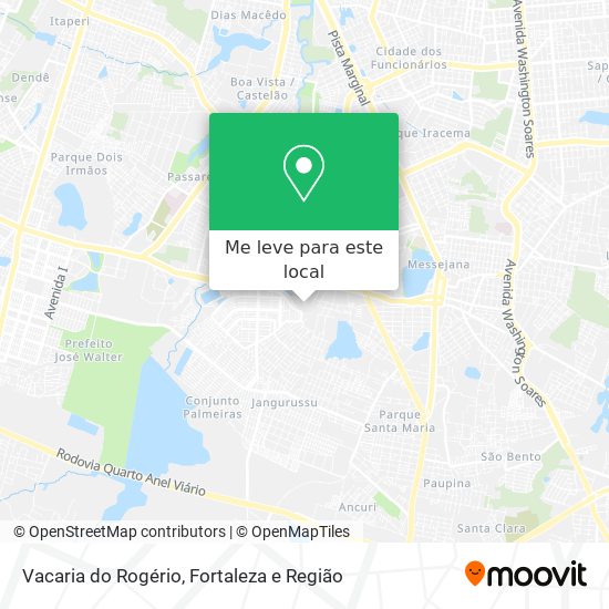 Vacaria do Rogério mapa